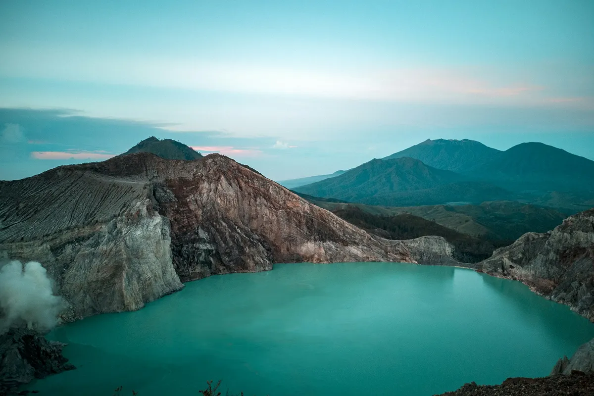 Blue Fire Ijen Midnight